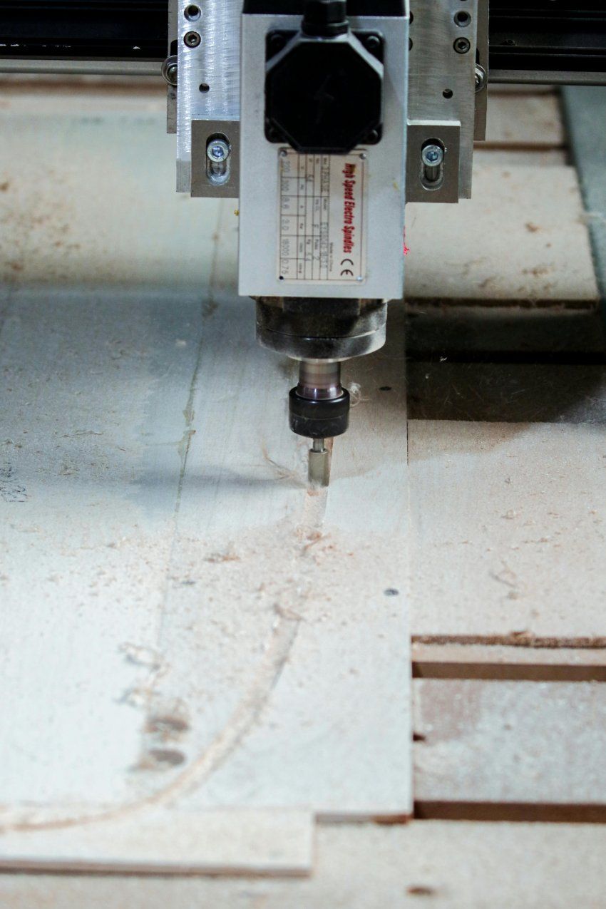 Corte CNC de madera en Toledo